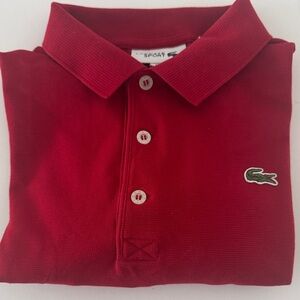Lacoste Deep Red Polo Shirt